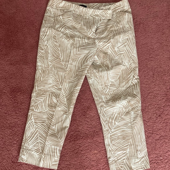 Talbots Modern Cut Capris Cropped Pants Size 14 - Picture 1 of 5